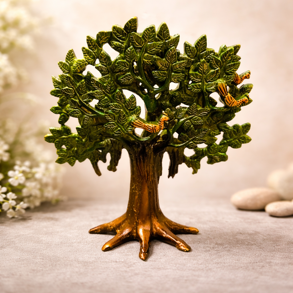 Brass Tree of Life Sculpture