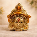 Brass Goddess Durga Face Wall Hanging