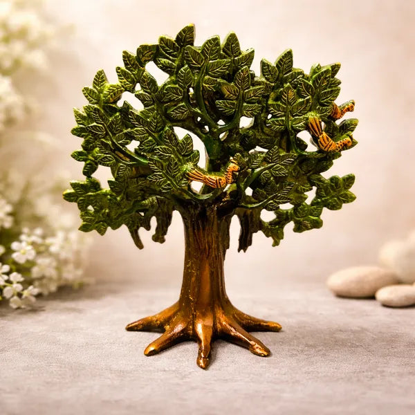 Brass Tree of Life Sculpture