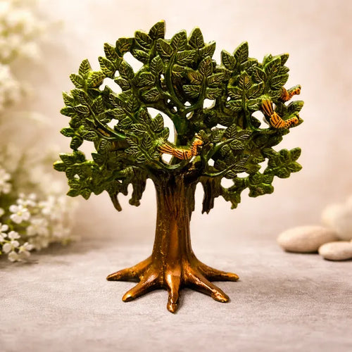Brass Tree of Life Sculpture