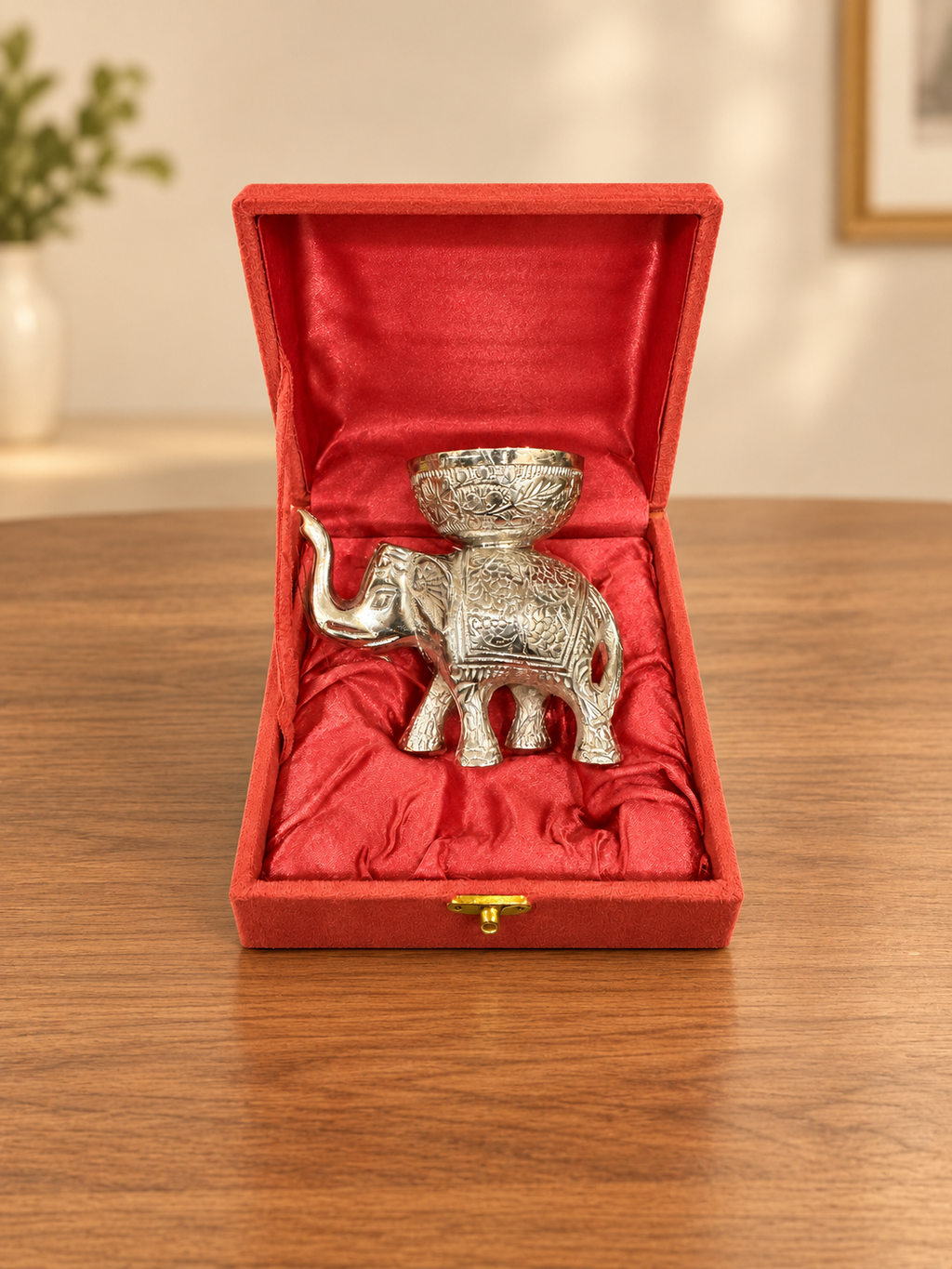 Decorative Elephant Bowl with Premium Gift Box