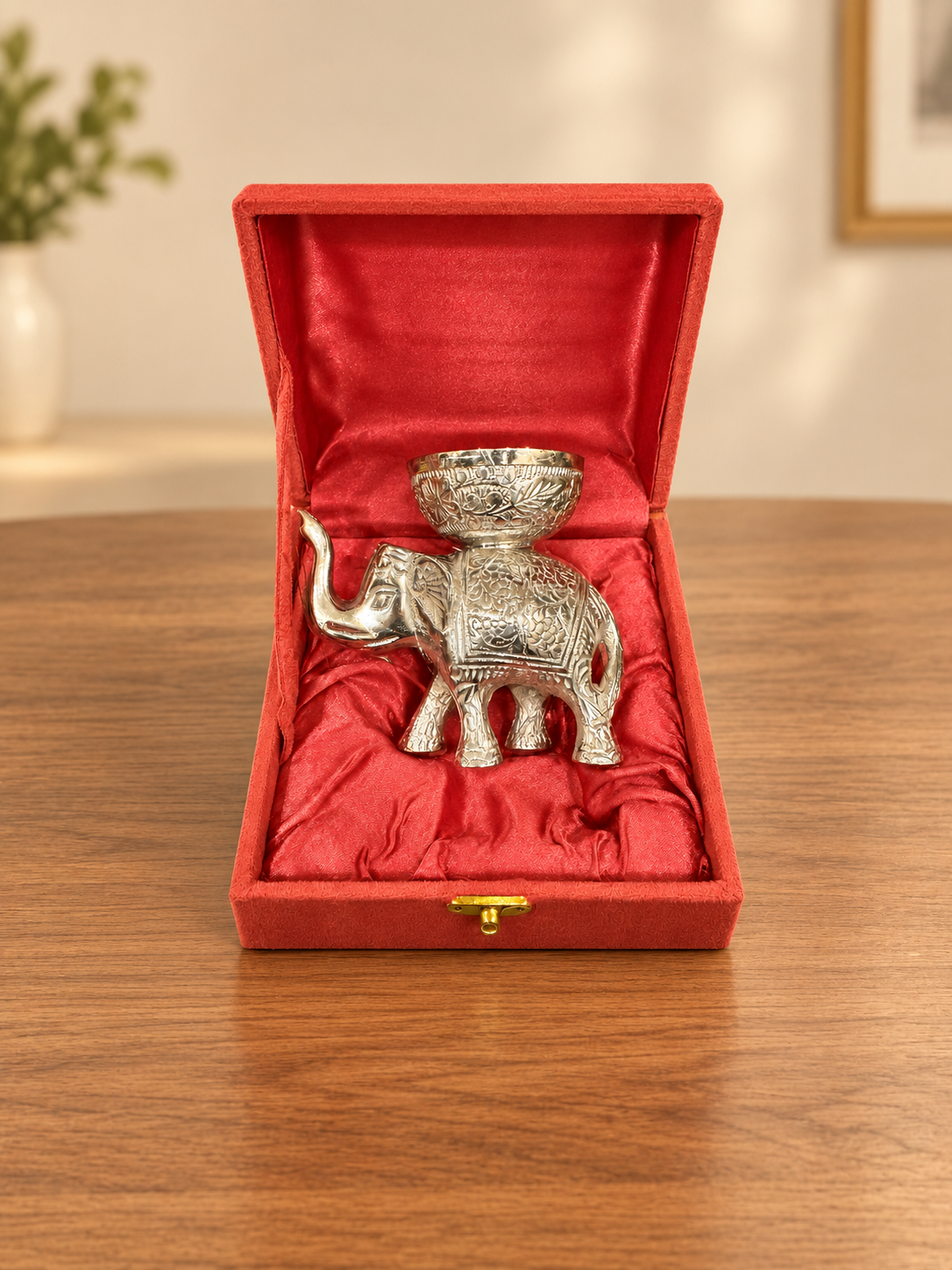 Decorative Elephant Bowl with Premium Gift Box