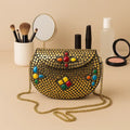 Golden Finish Brass Sling For Women